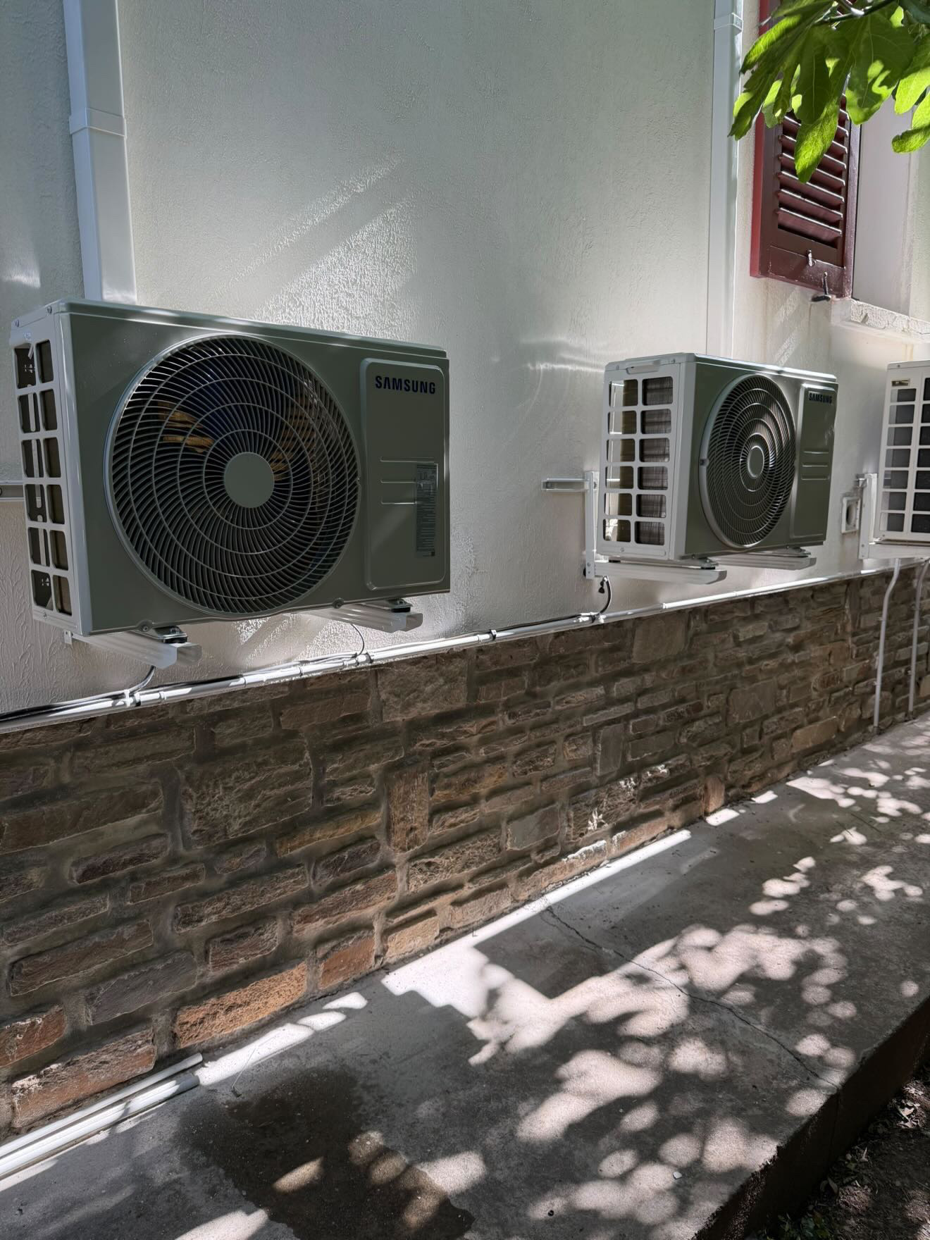 Installation climatisation villa Bastia